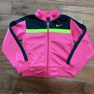 Nike Black and Pink Kids' Jacket